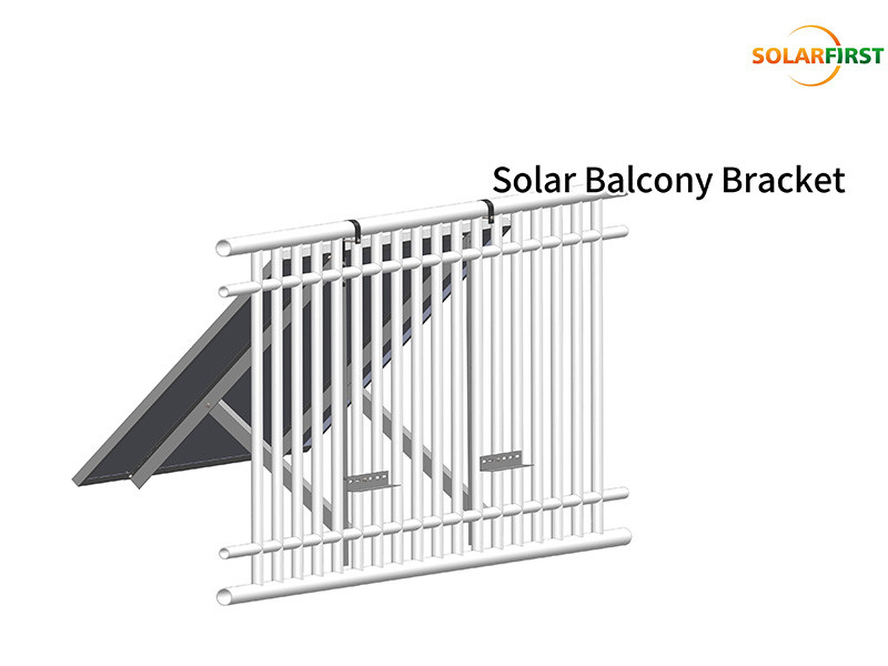 Solar-Balkonhalterung