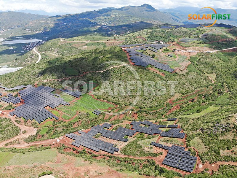 60 MWp Bodenmontage Da Tang, China
