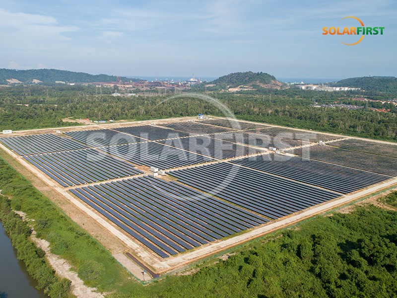 23 MWp-Bodenkraftwerksprojekt in Malaysia