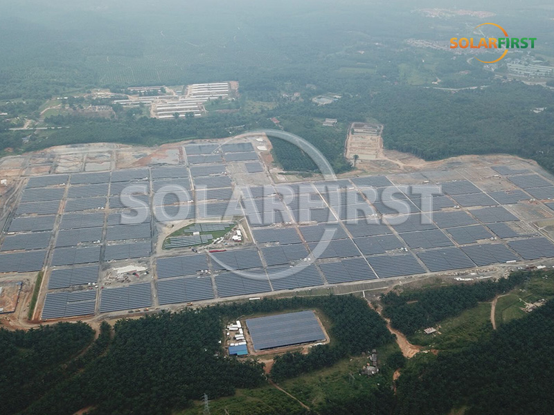 60 MWp Bodenmontage in Malaysia