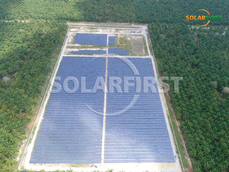 6,8 MWp Bodenmontage in Malaysia