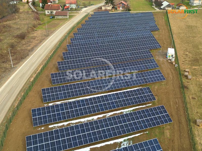711,7 KWp Freiflächenanlage Bosnien und Herzegowina
