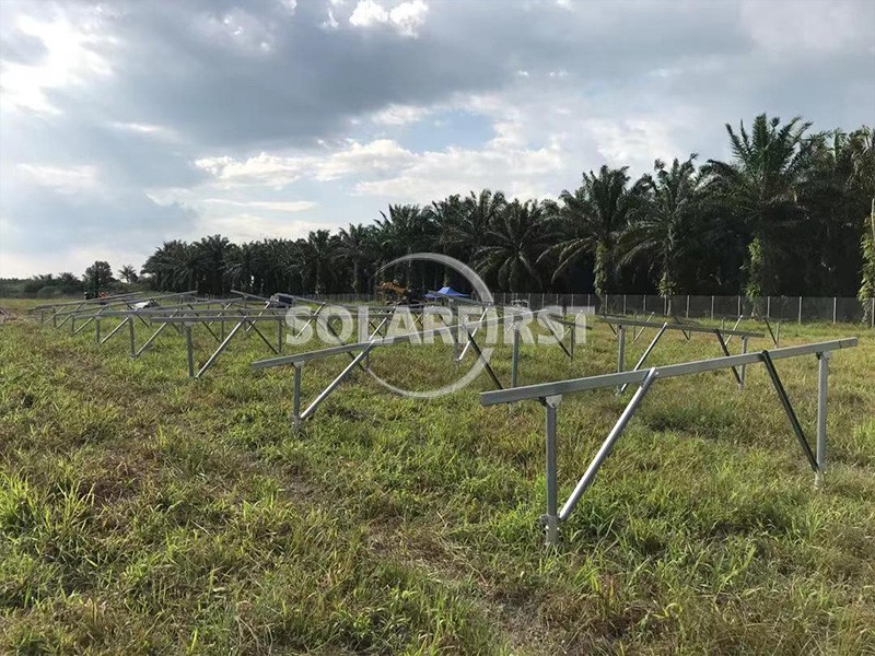 34 MWp Bodenmontage in Malaysia