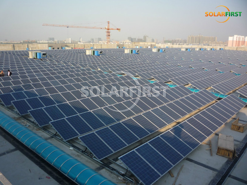 2,8 MW feste Dachmontage in China