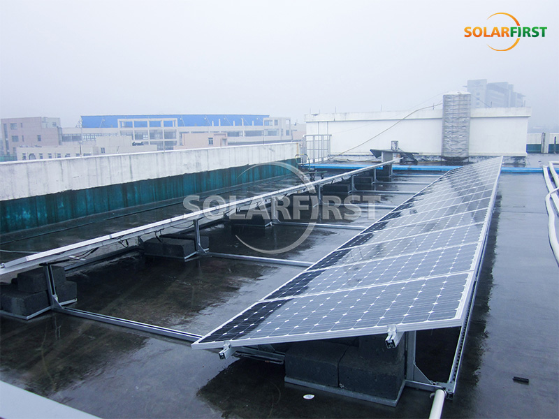 500 KWp Dachanlage in Zhejiang, China