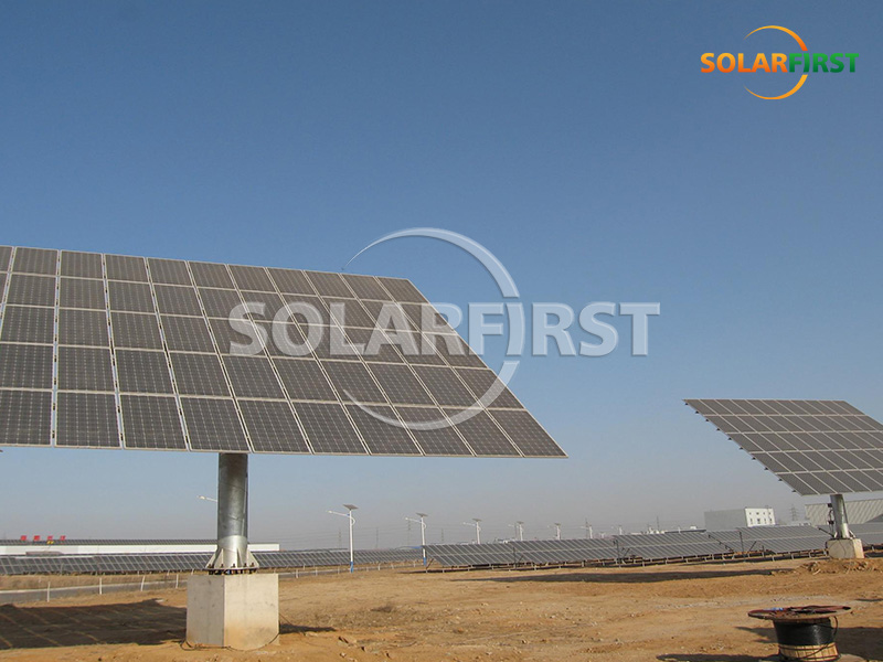 280 kWp Zweiachs-Nachführung in China