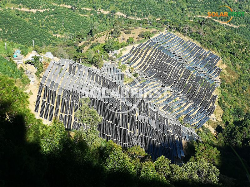 36 MWp flexible Strukturmontage in Yunnan