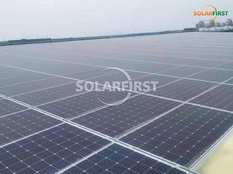 5,1 MWp BIPV-Dachmontage in Shiyan, Hubei