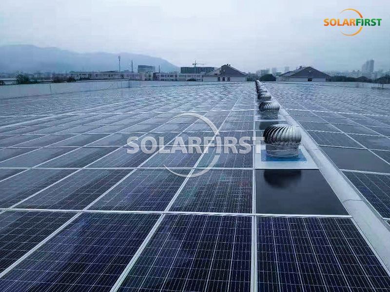 4,2 MWp BIPV-Dachmontage in Shaoyang, Hunan