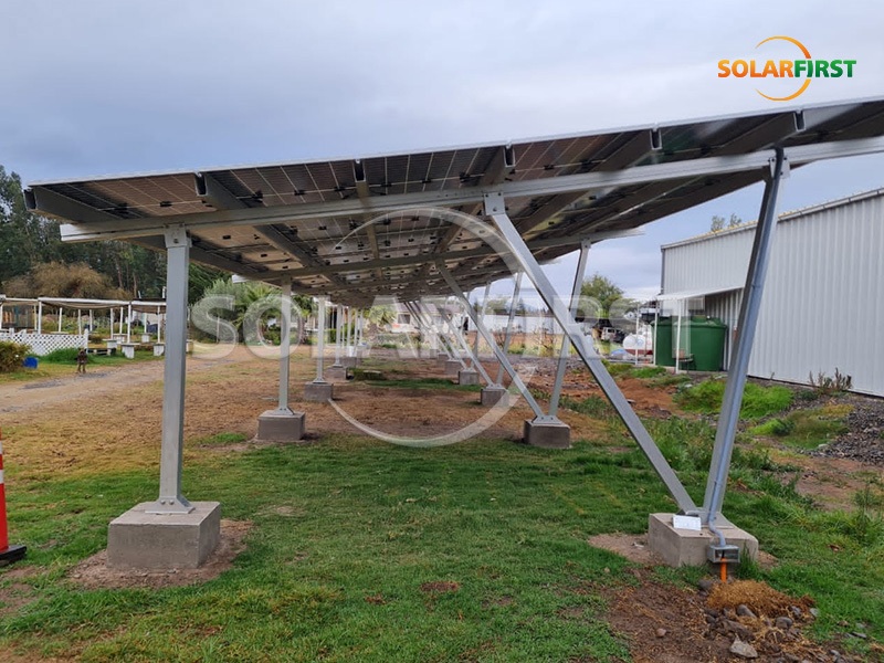 180KWp PV-Carport-Lösung in Chile