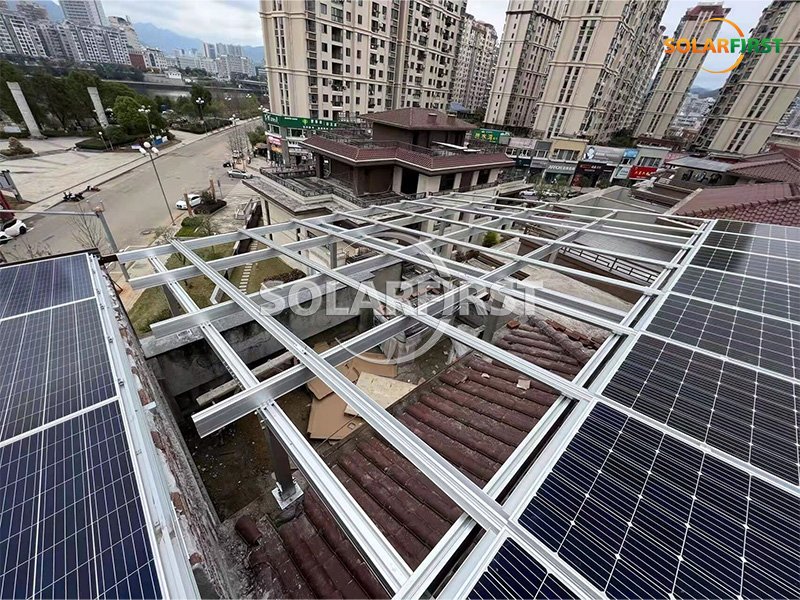 BIPV-Dachlösung in China