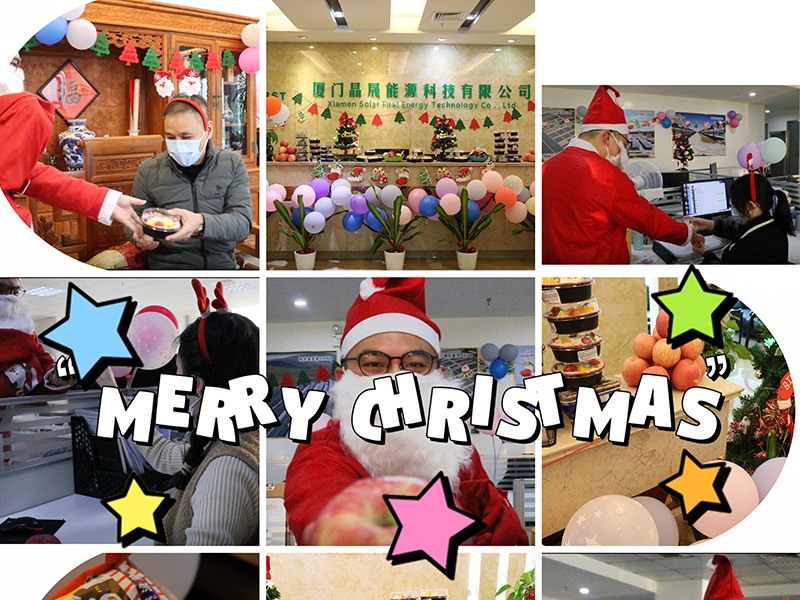 Frohe Weihnachten! Die Solar First Group sendet Ihnen festliche Wünsche!