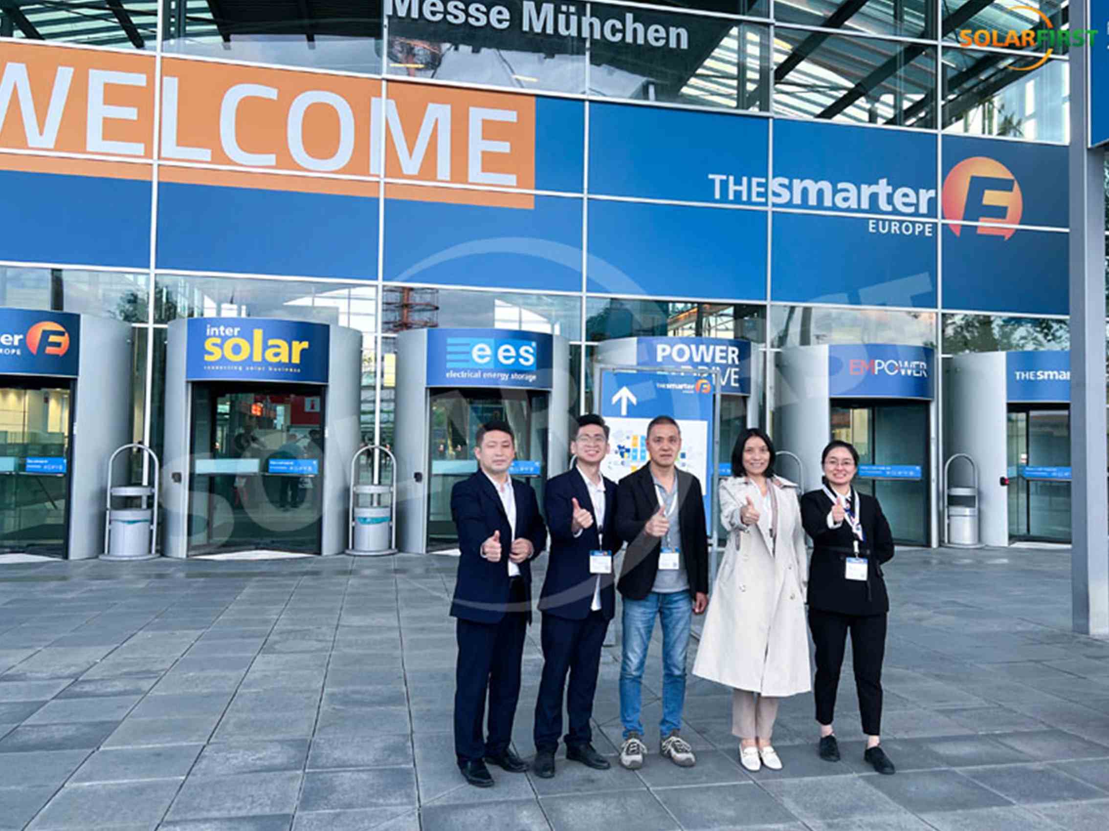 Solar First schließt erfolgreiche Teilnahme an der Intersolar Europe 2023 ab