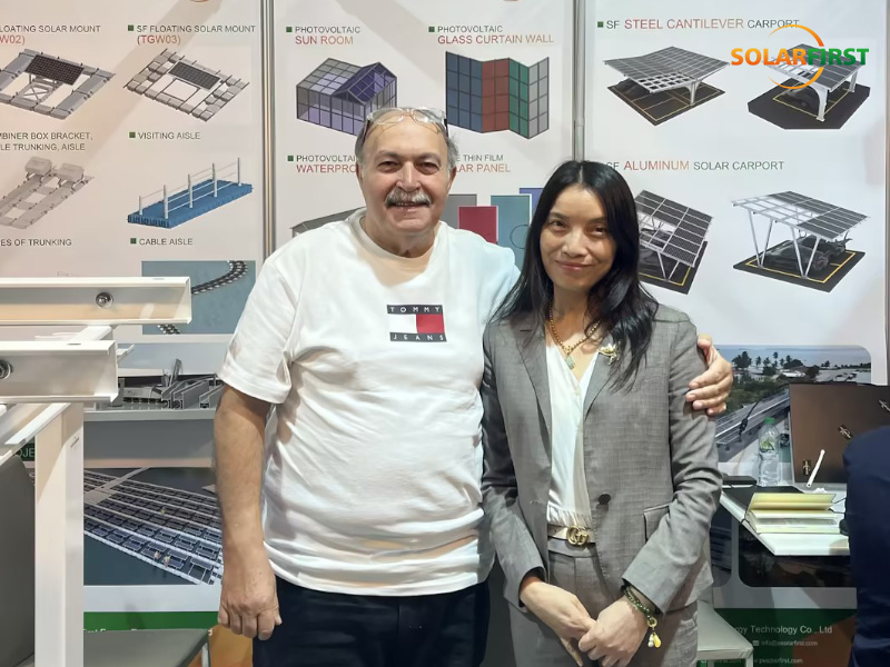 Solar First stellt sein Fachwissen auf der Middle East Energy 2025 unter Beweis: Vorstellung von Photovoltaik-Möglichkeiten