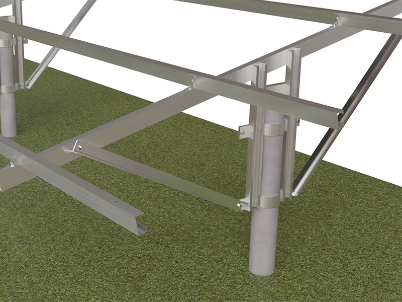 Umgang mit komplexem Gelände: Installationsanleitung für hochbeständige, Zn-Al-Mg-beschichtete Photovoltaikhalterungen