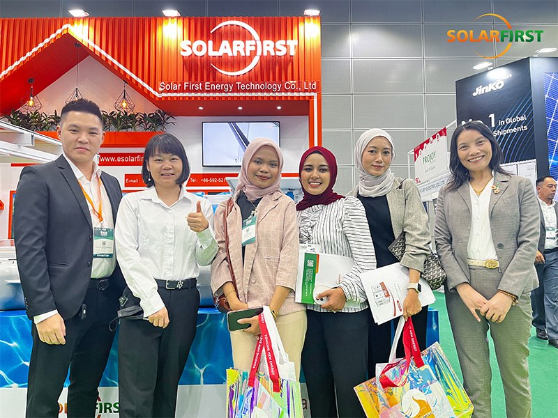 Solar First Shines at Malaysia's Green Energy Exhibition, Drawing Attention with Diverse PV Solutions