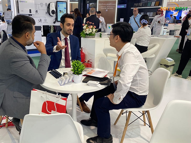 Solar First Group Shines at Saudi Solar Exhibition with Full-Scenario Solutions