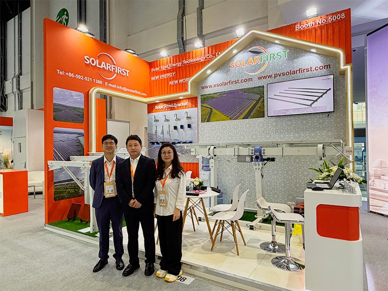 WFES 2026 | Von Wind und Sand geformt, erhellen sie die Zukunft: Solar First PV-Lösungen glänzen in Abu Dhabi