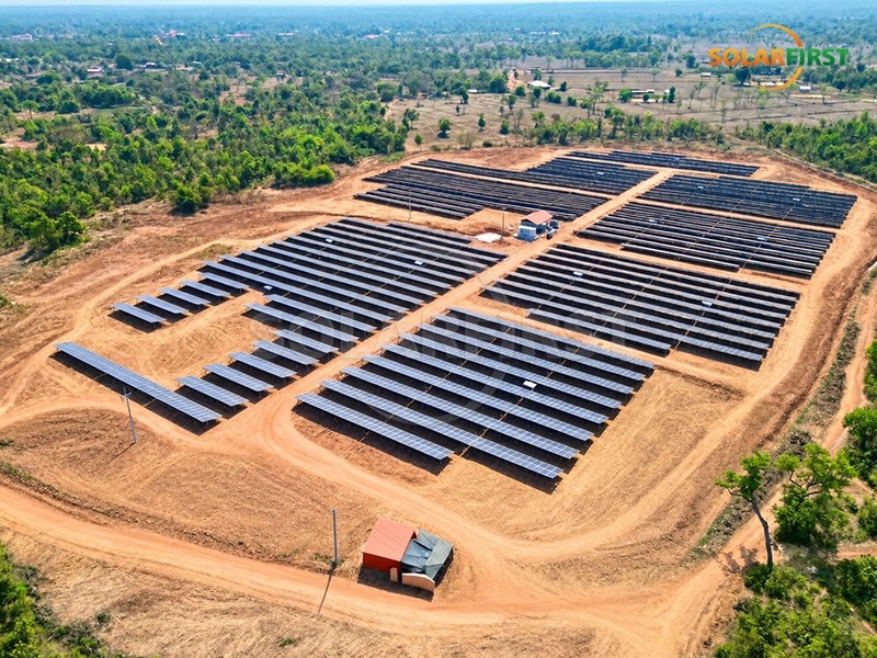 #47MWp Solar Ground Power Station in Laos